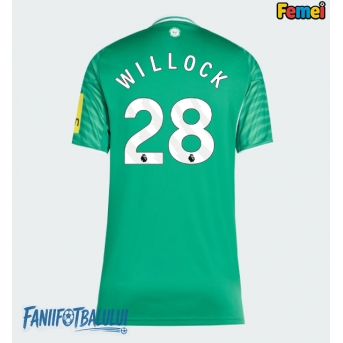 Newcastle United Joe Willock #28 Tricou Fotbal Replică 2025-26 Femei Deplasare